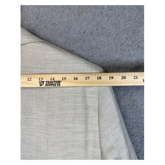 Jack Victor Loro Piana Jersey Blazer Mens Size 44 S Comfortwear Wool Linen Silk Sport Coats & Blazers